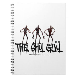 shy guy scp-096 notebook