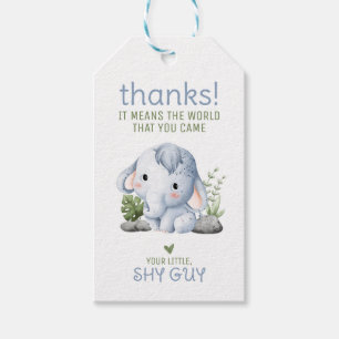 Shy Guy Thank You Tag
