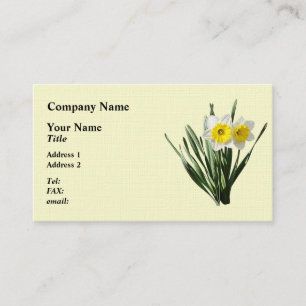 Shy Little Daffodil Business Card