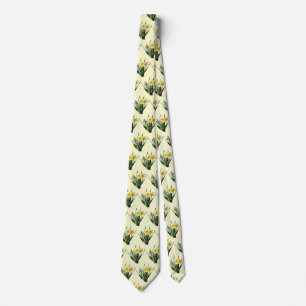 Shy Little Daffodil Tie