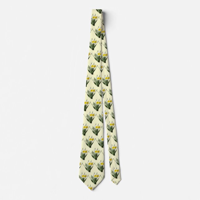 Shy Little Daffodil Tie (Front)