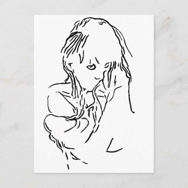 Shy Stuff Postcard (Front)