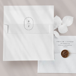 SHYLAH Modern Boho Wedding Invitation Envelopes