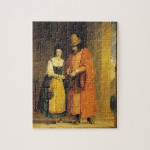 Shylock and Jessica from 'The Merchant of Venice', Jigsaw Puzzle