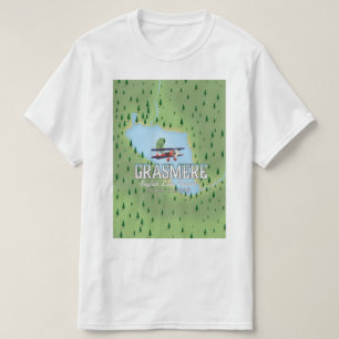 Shymbulak Kazakhstan Ski travel poster T-Shirt