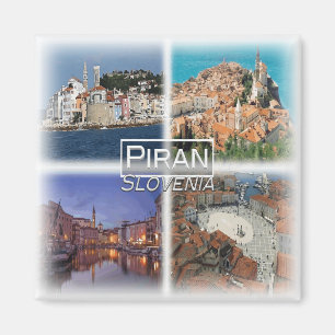 SI0019 Europe, Slovenia, Piran, Fridge  Magnet