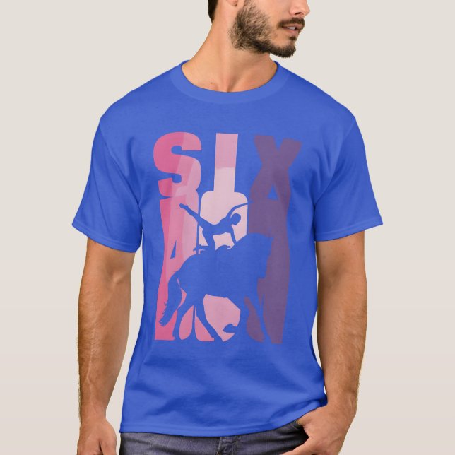 Si Birthday Horse Vaulting friends T-Shirt (Front)