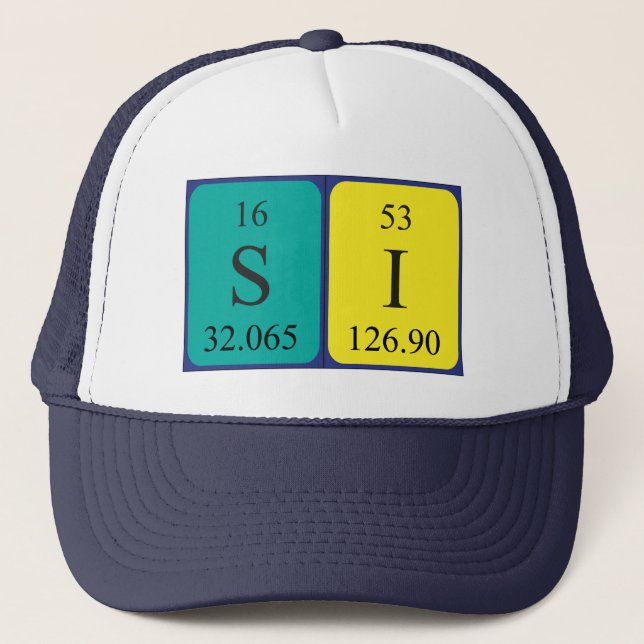 Si periodic table name hat 2 (Front)