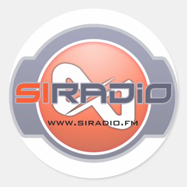 SI Radio Dual Logo Sticker (Front)