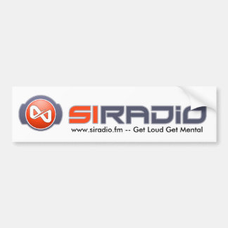 SI Radio Logo Bumpersticker Bumper Sticker