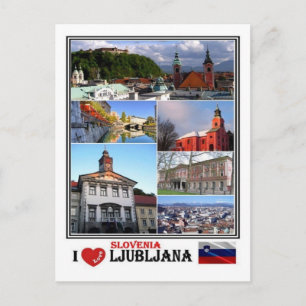 SI Slovenia - Ljubljana - Postcard