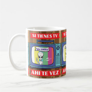 si tienes tv ahi te vez drawstring bag coffee mug