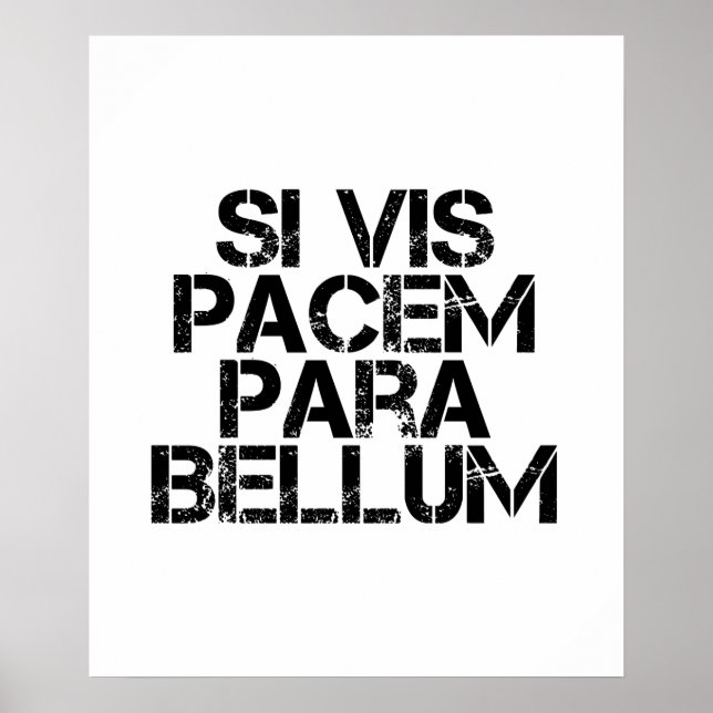 Si Vis Pacem Para Bellum Poster (Front)