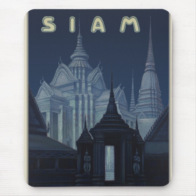 Siam - Beautiful Bangkok Mouse Pad (Front)