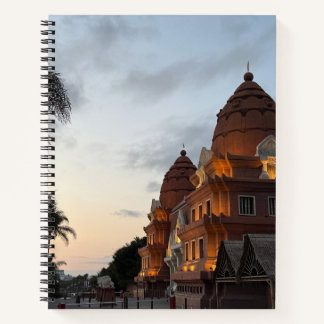 Siam Park Golden Sunset Architecture – Tenerife  Notebook