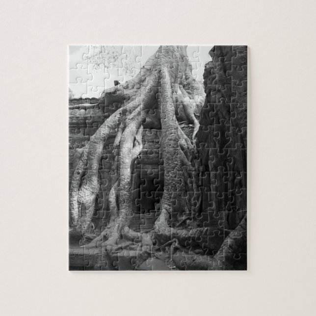 Siam Reap, Cambodia. Just outside of Siam Reap, Jigsaw Puzzle (Vertical)