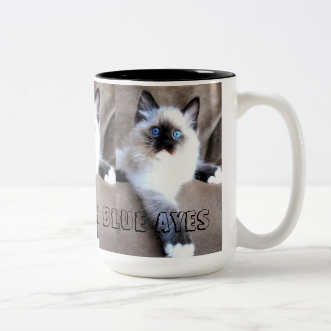 Siames Cat  Mug (Right)