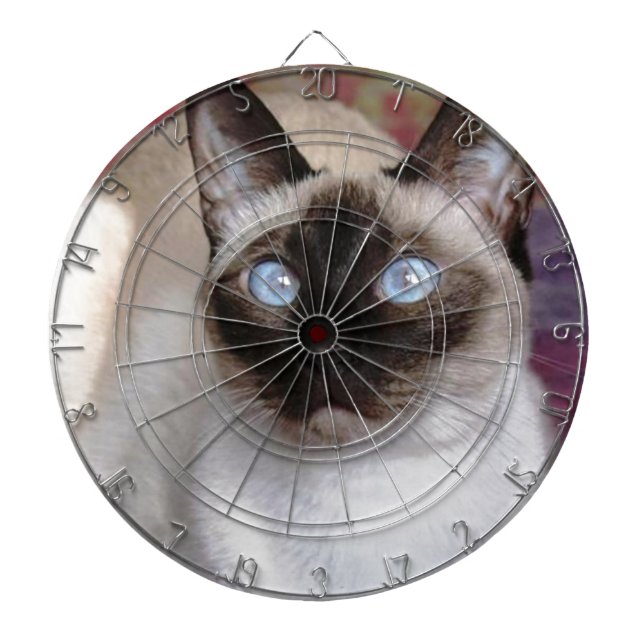 SIAMESE BEAUTY DARTBOARD (Front)
