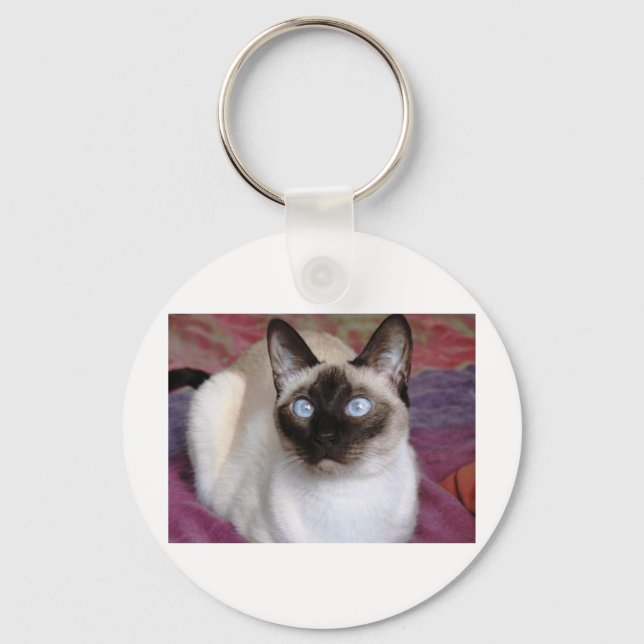 SIAMESE BEAUTY KEY RING (Front)