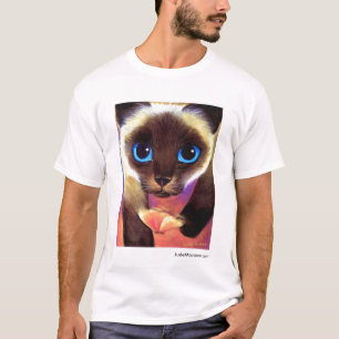 Siamese Cat 104 FOLLOW ME JudeMaceren.com T-Shirt