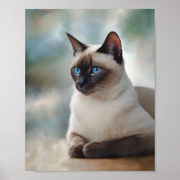 Siamese Cat 749 Digital art