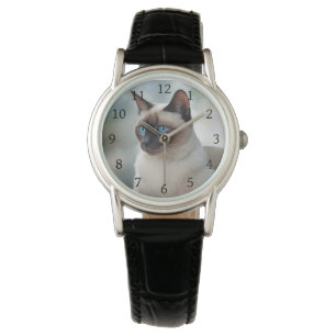 Siamese Cat 749 Digital art Watch