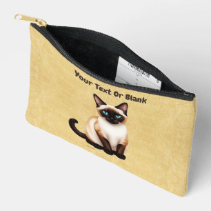Siamese Cat Accessory Pouch