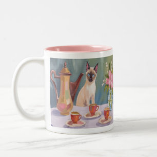 Siamese Cat Coffee or Tea Time Mug