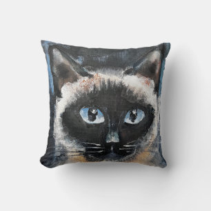 Siamese cat cushion