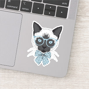 Siamese Cat Fashion Smart