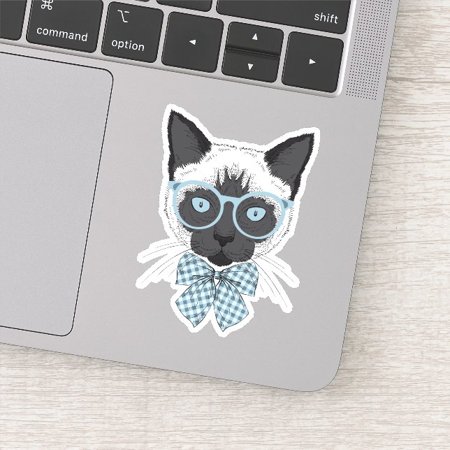 Siamese Cat Fashion Smart (Detail)
