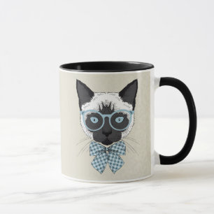 Siamese Cat Fashion Smart Mug