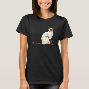 Siamese Cat For Women Men Kids Love My Siamese Ca T-Shirt