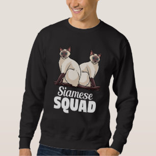 Siamese Cat Gift For Women Men Kids - Love My Siam Sweatshirt
