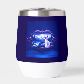 Siamese Cat In Scenic Frame