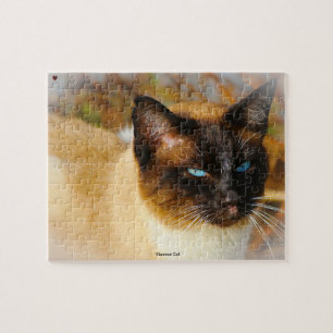 Siamese Cat Jigsaw Puzzle