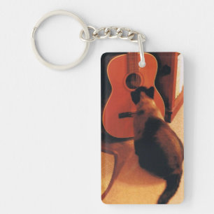 Siamese Cat Keychain