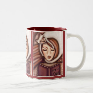 Siamese Cat Lady Coffee / Tea Mug