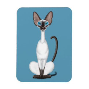 Siamese Cat Magnet