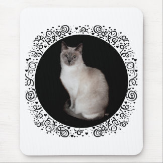 Siamese Cat Mouse Pad