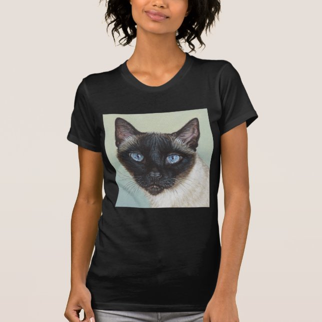 Siamese Cat Murphy T-Shirt (Front)