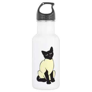 Siamese Cat Pet Cute Destiny Animals 532 Ml Water Bottle