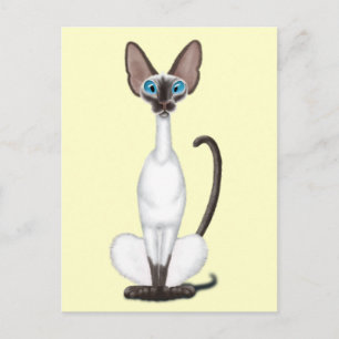 Siamese Cat Postcard