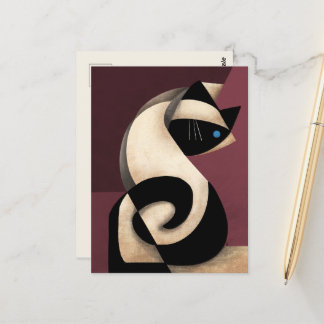 Siamese Cat Postcard