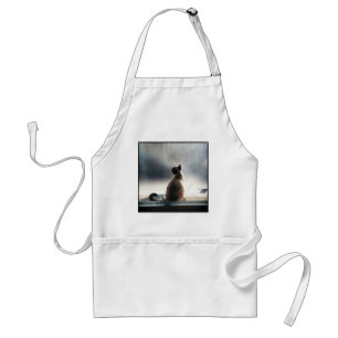 siamese cat sitting.png standard apron