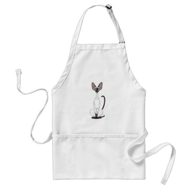 Siamese Cat Standard Apron (Front)