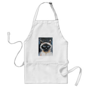 Siamese cat standard apron