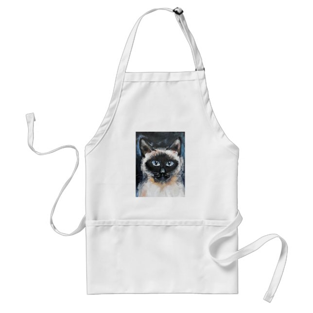 Siamese cat standard apron (Front)