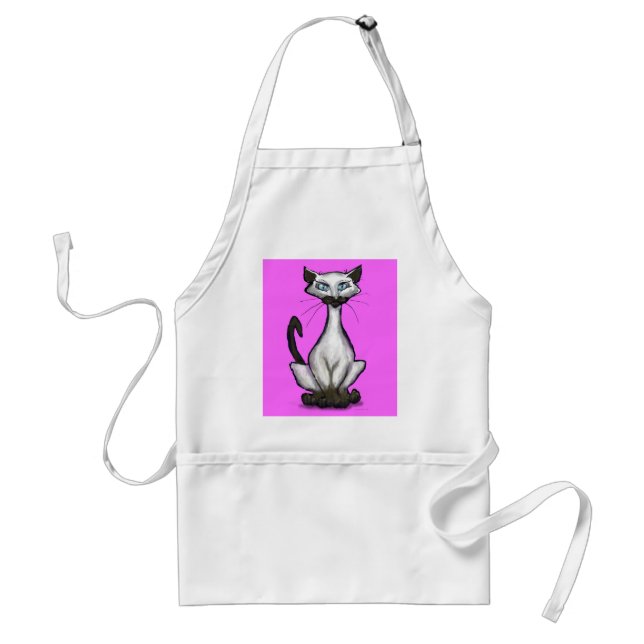 Siamese Cat Standard Apron (Front)