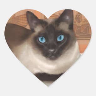 Siamese cat stickers